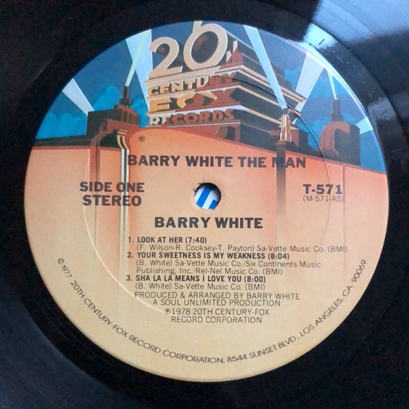 Barry White The Man Vinyl Lp '78 - Picture 4 of 8